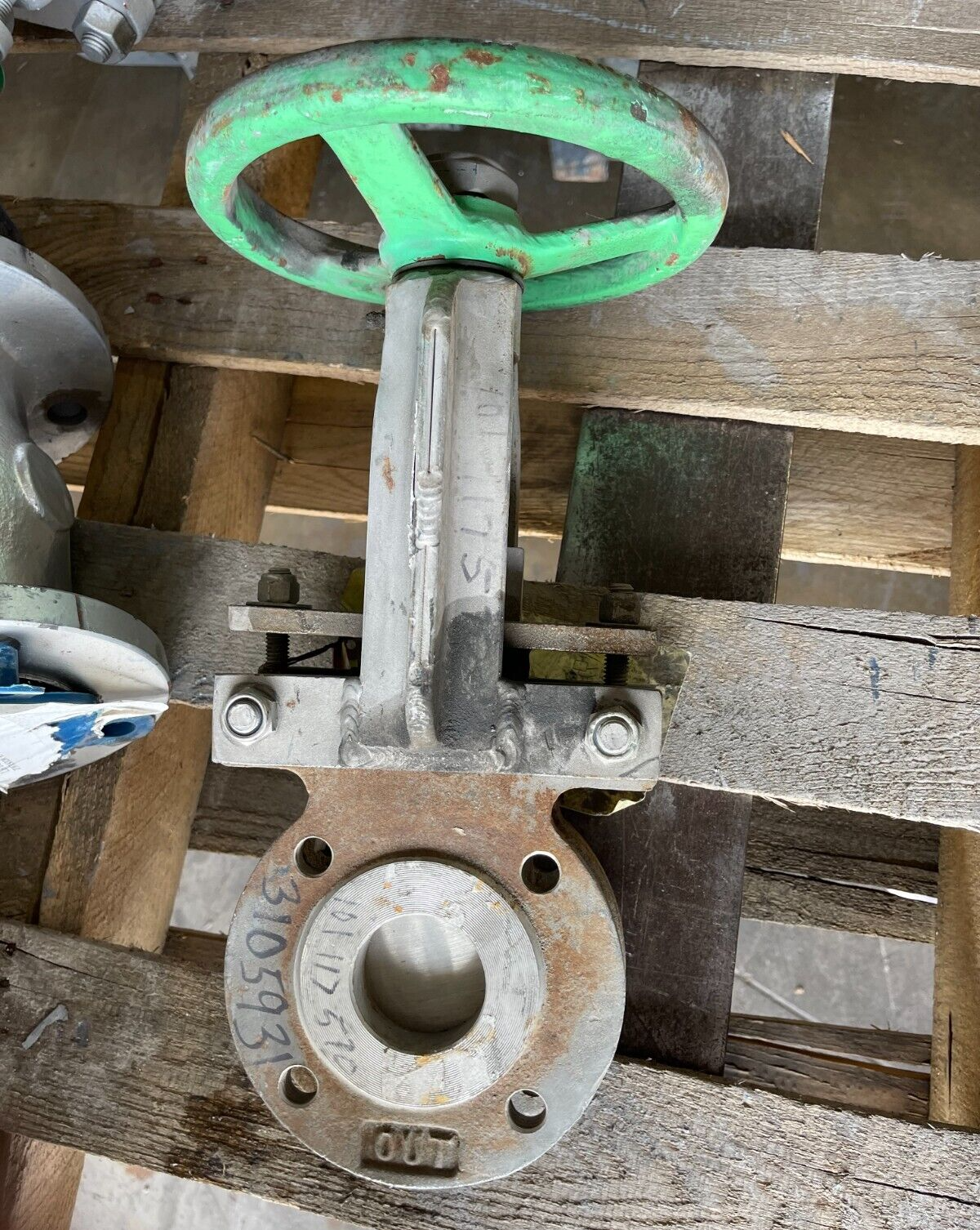 3" 150 KNIFE GATE ROVALVE 316 SS