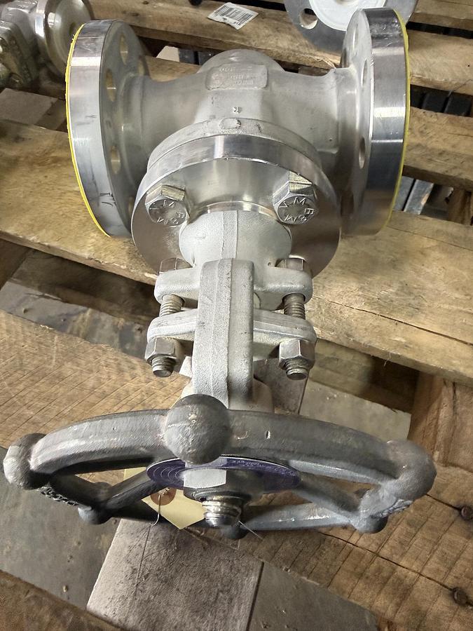 BONNEY 2" 300 RF FS GATE VALVE 316L BODY 316L TRIM