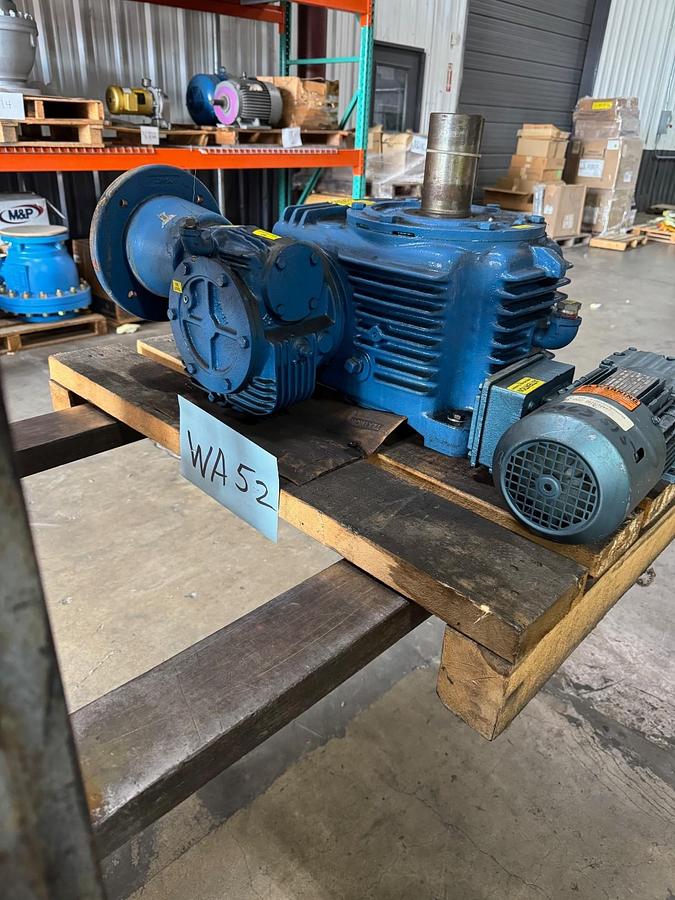 CONE DRIVE GEAR REDUCER WA52 WA53 MUV25-50-C1A 1755 RPM RATIO 900 TO 1