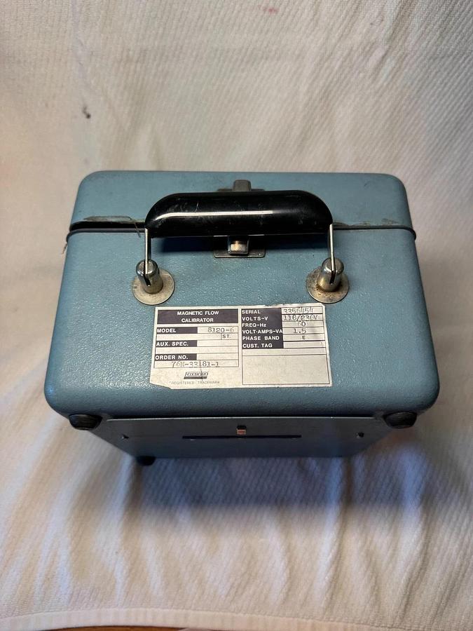 FOXBORO MAGNETIC FLOWMETER AB10 MOD 8120-6 118/236 V 1.5 AMP