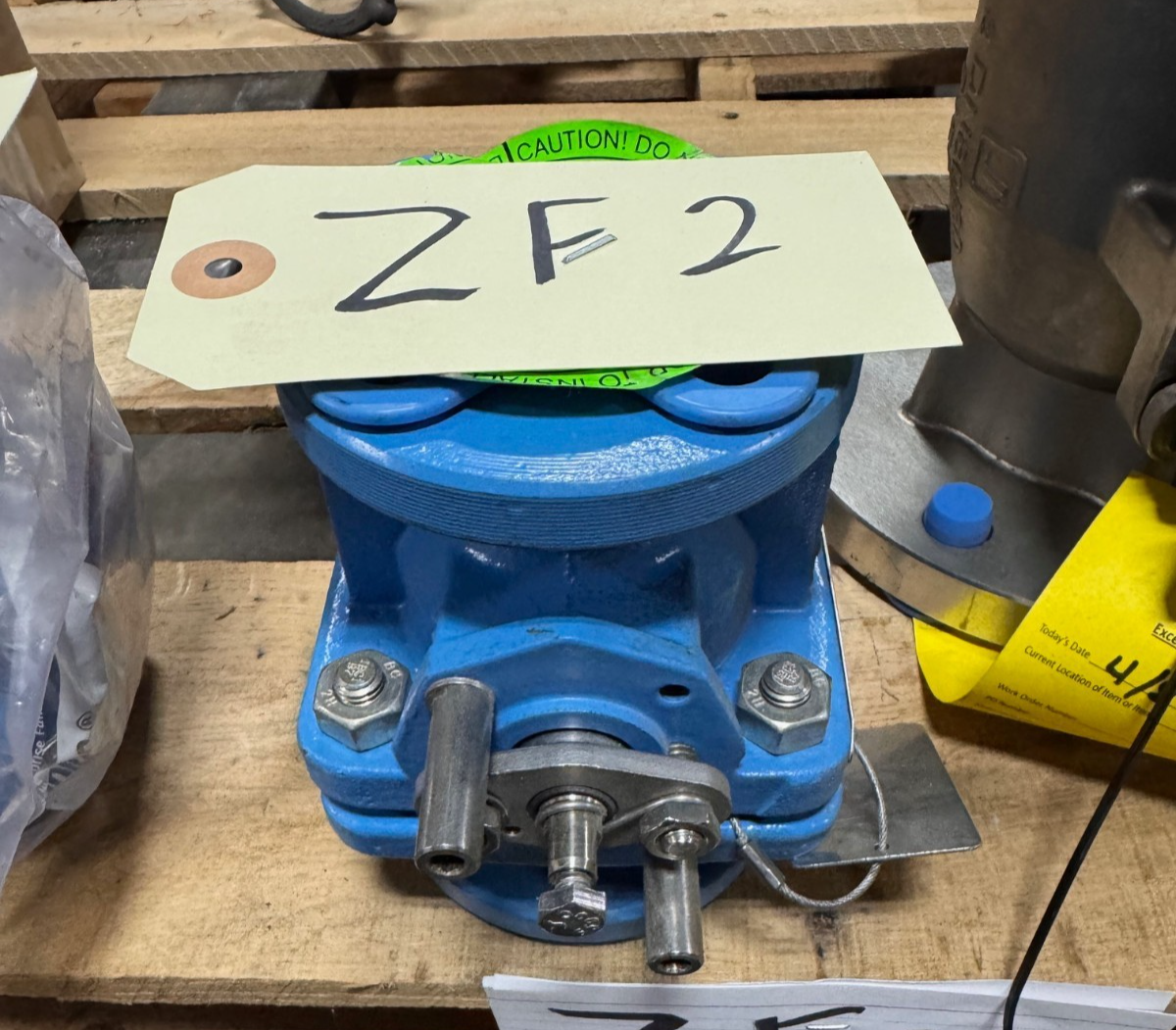 3/4" 150 RF FP BALL VALVE PFA LINED FLOWSERVE ZF2