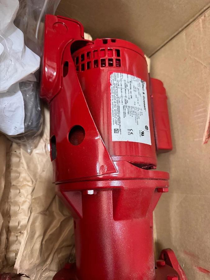 BELL & GOSSETT PUMP 1.25" X 5.25" IMP ZH8 9 SER E604S WEF016LF M81 1/4 HP