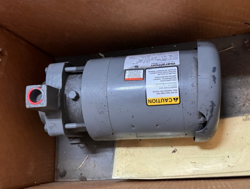 BELL & GOSSETT PUMP ZK1 402  1/8 HP 180001 20 GPM 20 PSI 825 RPM 400/460V 3