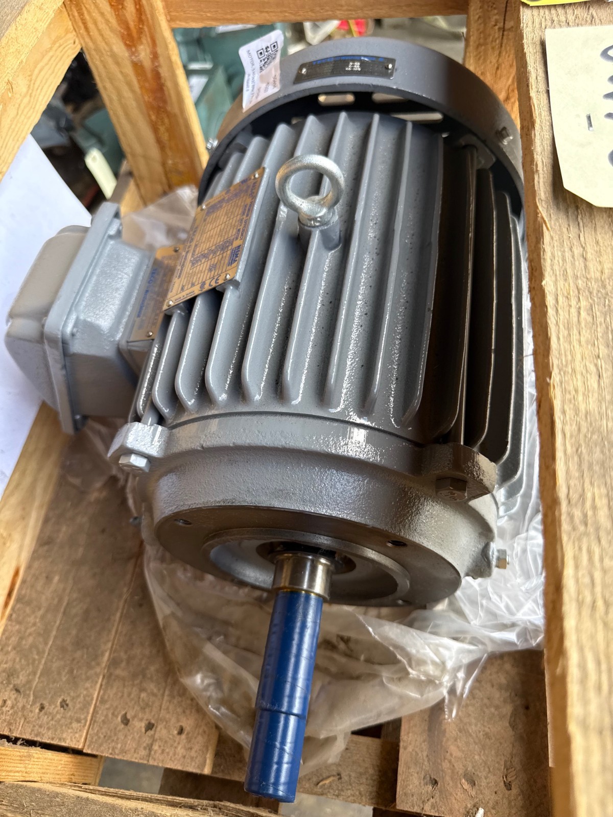 TECO WESTINGHOUSE MAX-E1 5 HP MODEL JMP0052 2XMB 3480 RPM 230/460 V 11.4/5.72  A
