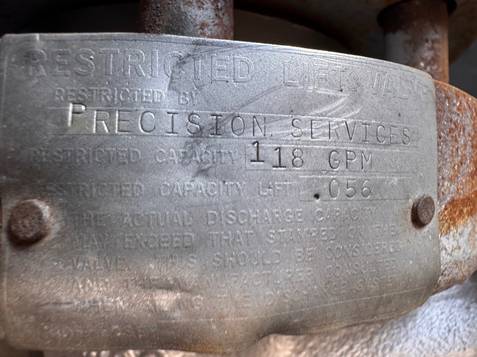 CONSOLIDATED RELIEF VALVE 1" X 2" 1500 RF WCB ZP4