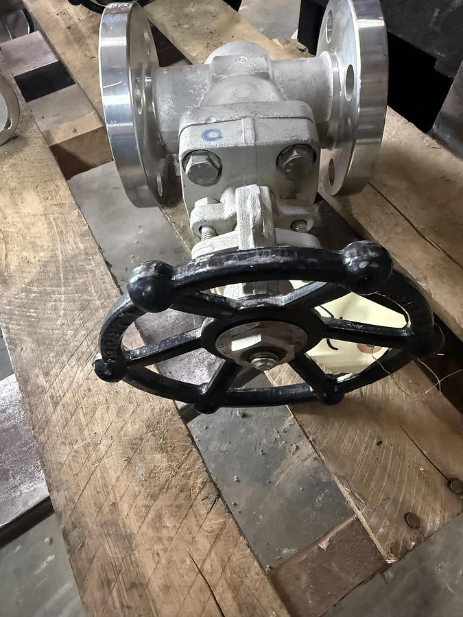 DSI 11/2" 300 RF FS GATE VALVE 316L BODY 316L TRIM