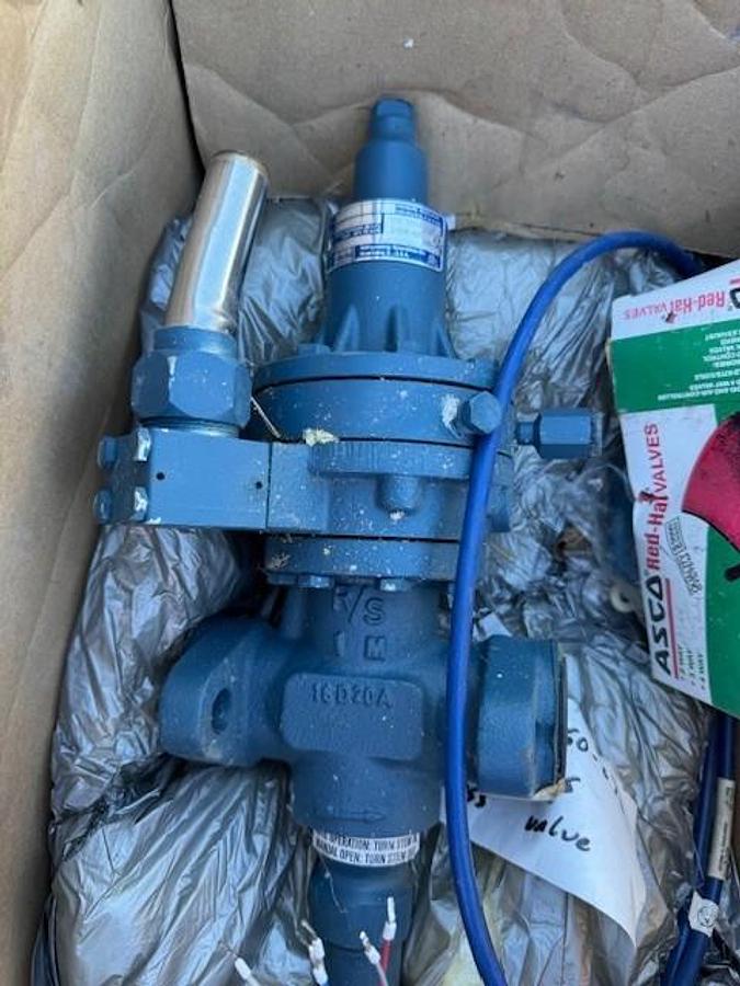 PARKER OUTLET PRESSURE REGULATOR A4AOSE (3/4”) XC4 AMMONIA R12 R22 R502 & OTHER