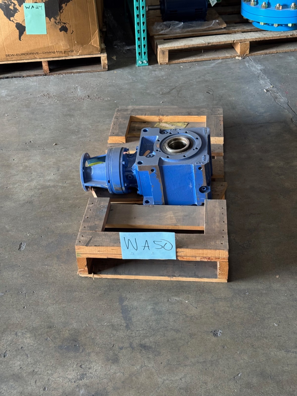 SM-BEVEL BUDDYBOX SUMITOMO GEAR REDUCER LHYJS-2B125Y-Y1-151 1750 TO 3.19 RPM