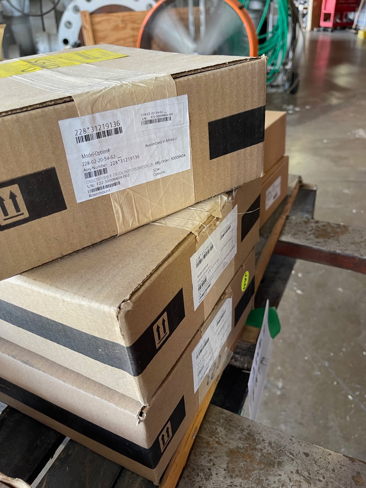 ROSEMOUNT SENSOR CONDUCTIVITY TOROIDAL CELL 228-02-20-54-62