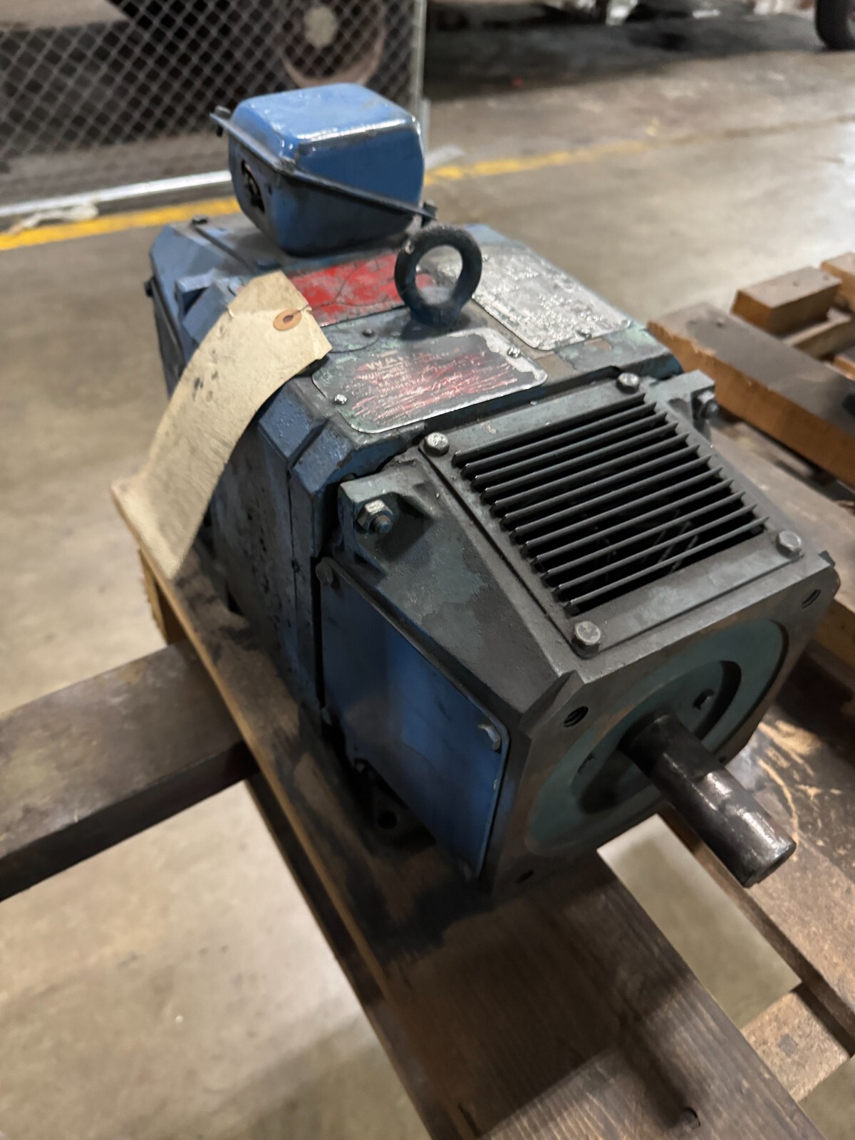 RELIANCE DC MOTOR S2 M 3 HP MODEL DC0189ATCZ 1750 RPM 180 V DC  14.8 AMP PH FR 9