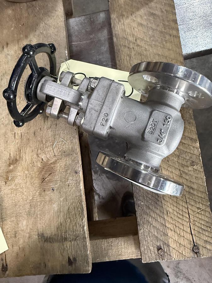 DSI 3/4" 150 RF FS GATE VALVE A-20 BODY A-20 TRIM