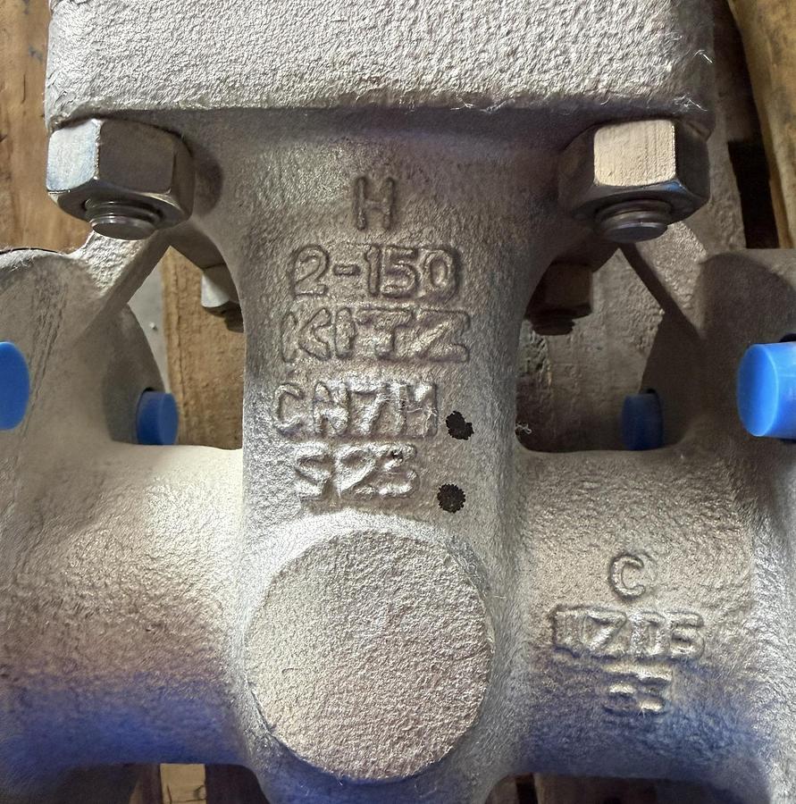 KITZ 2" 150 RF GATE VALVE ALLOY 20 BODY ALLOY 20 TRIM 2ZDL