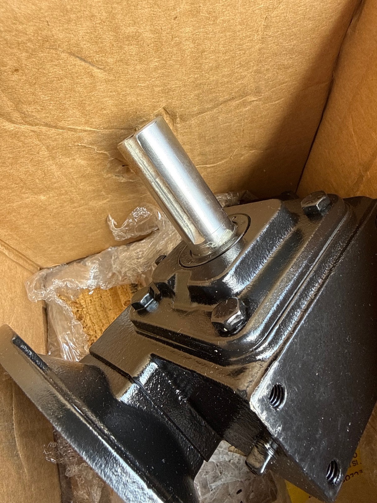 SE ENCORE WINSMITH GEAR REDUCER 1XIC MOD E-17MDNS31000FT 1750 RPM IN 50 TO 1 RAT