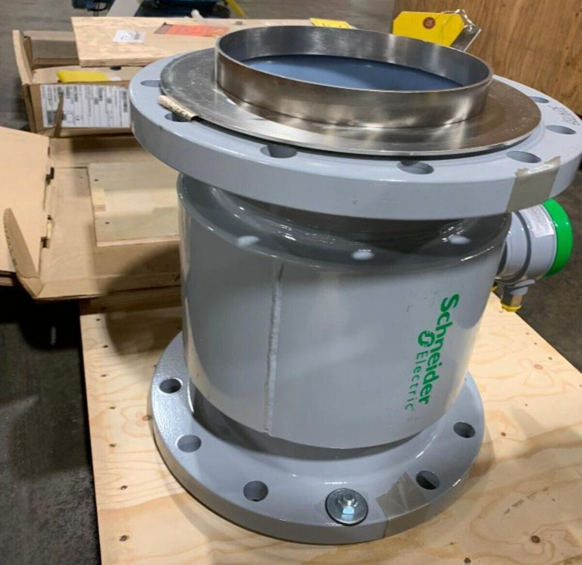 FOXBORO SCHNEIDER MAGNETIC FLOWTUBE 10" MODEL 9700A