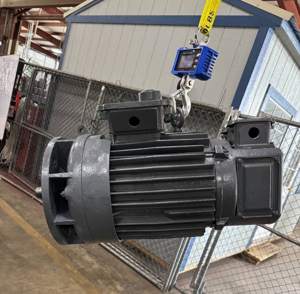 PATAY CRANE MOTOR Y1 Y2 7 HP MODEL FLSB 160M6 B5 1200 RPM 254/440 V 3PH 42/20AMP