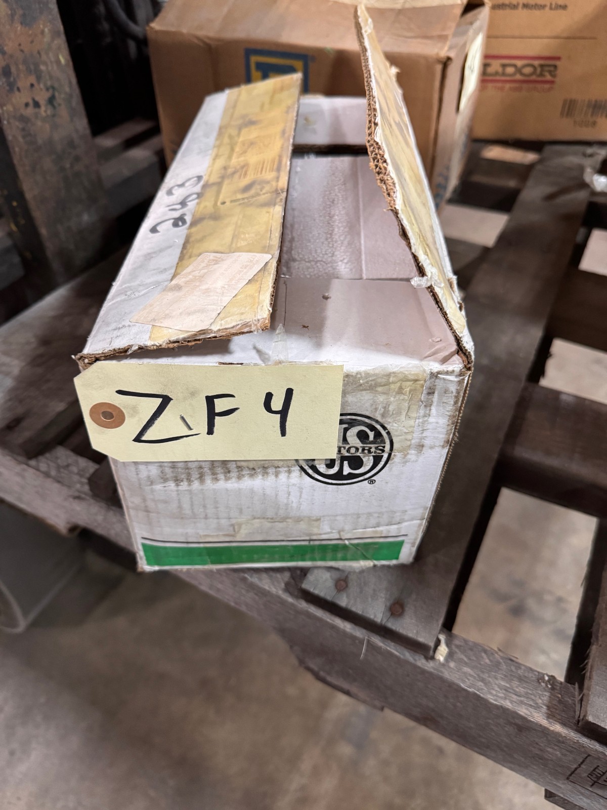 BALDOR EXPLOSION PROOF MOTOR 1/4 HP MODEL L4003A ZM1 ZM2 ZF4A CJ5 1725 RPM