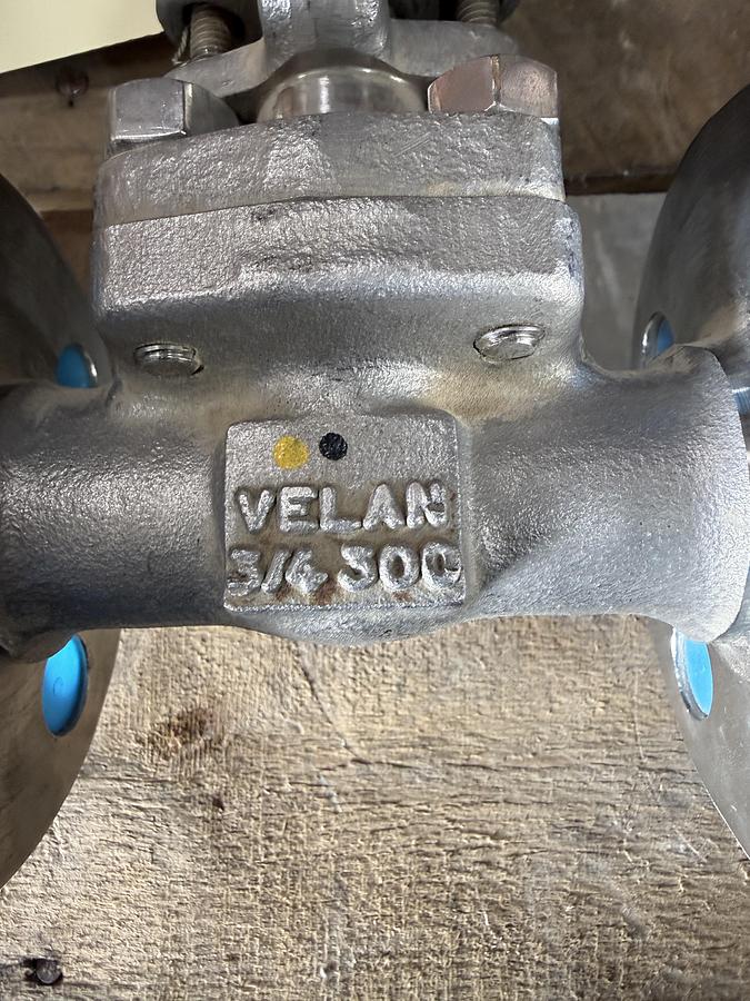 VELAN 3/4" 300 RF FS GATE VALVE 316 BODY 316 TRIM