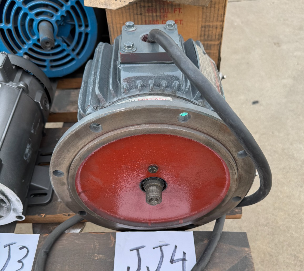 RELIANCE MOTOR JJ4 1 HP MODEL P18G71843 1780 RPM 460 V 3 PH 2.2 AMP FR 182TDZ