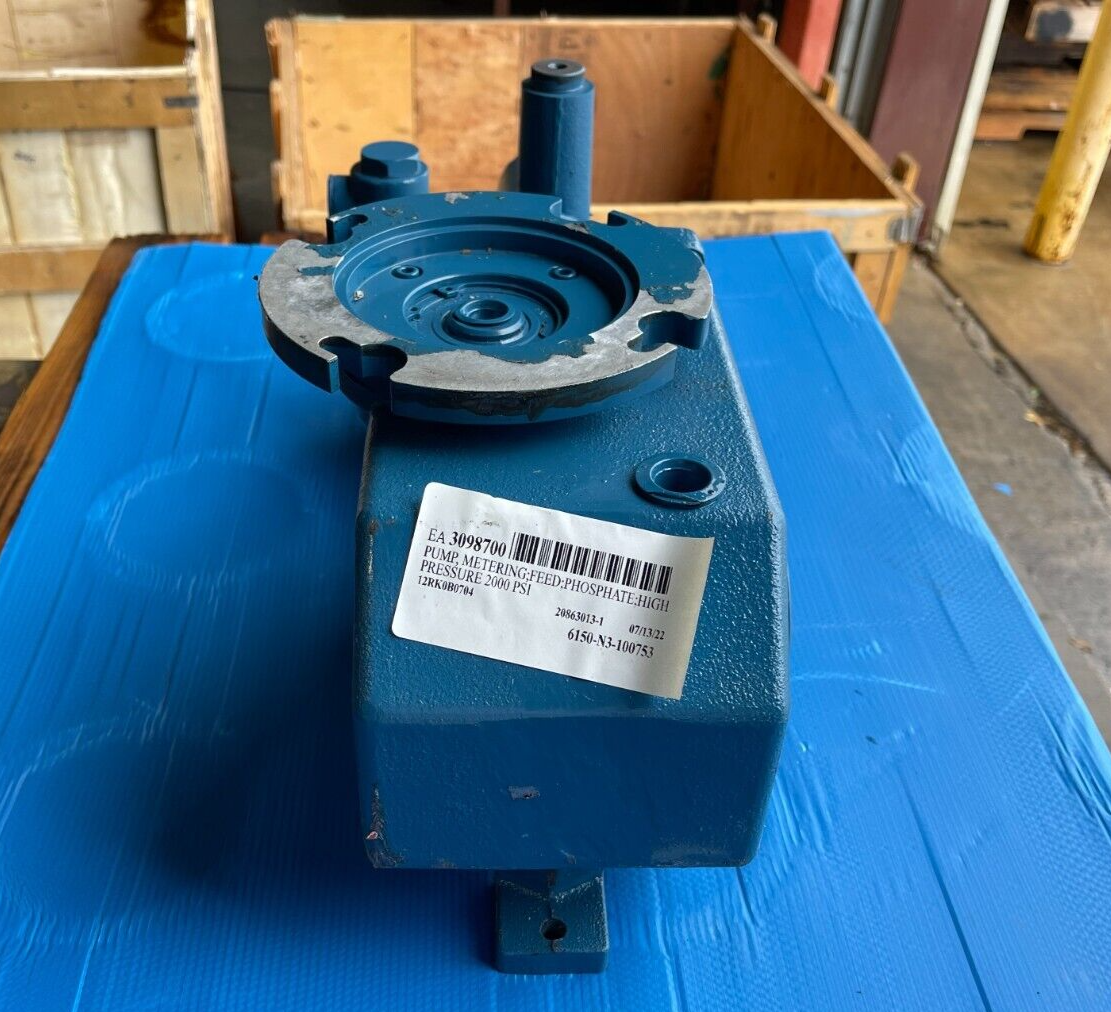 NEPTUNE CHEMICAL PUMP 6150-N3-PUMP V-S-NM-1 HP 14 GPH AT 2000 PSI