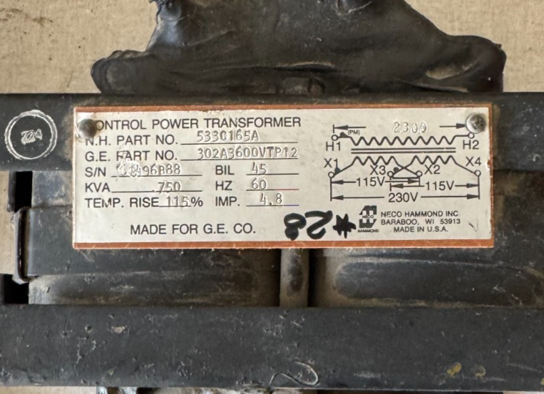 1 Lot INDUSTRIAL CONTROL TRANSFORMERS ACME GE PHILIPS/ ADVANCE HAMMOND 33 PC'S