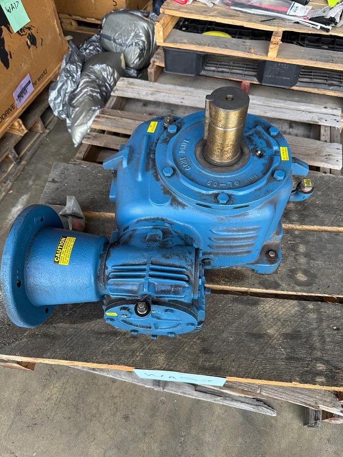 CONE DRIVE GEAR REDUCER WA52 WA53 MUV25-50-C1A 1755 RPM RATIO 900 TO 1