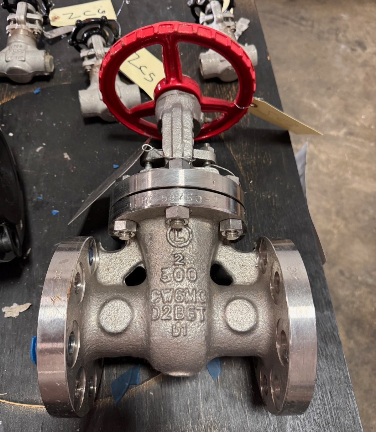 LADISH 2" 300 RF GATE VALVE INCONEL 625 CZ3