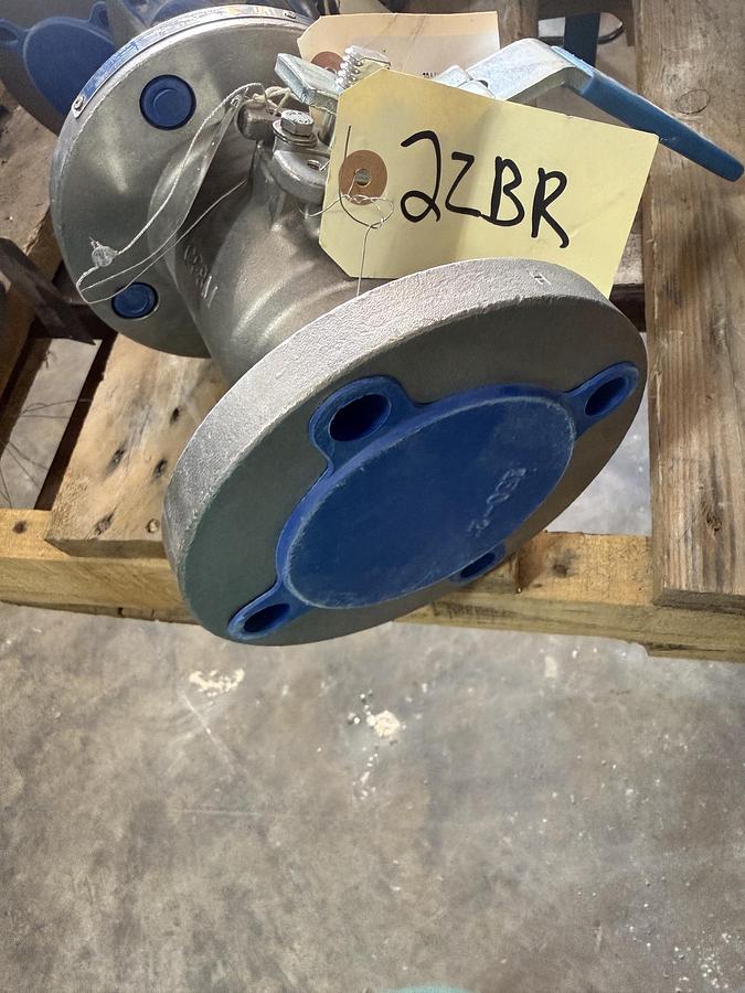 JAMESBURY 2" 150 RF BALL VALVE RP FIG # 2" 7150313600XTZ2 316 BODY