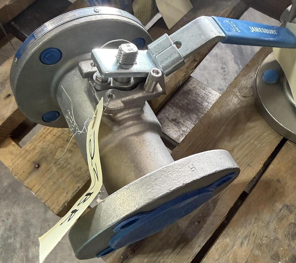 JAMESBURY 2" 150 RF BALL VALVE RP FIG # 2" 7150313600XTZ2 316 BODY