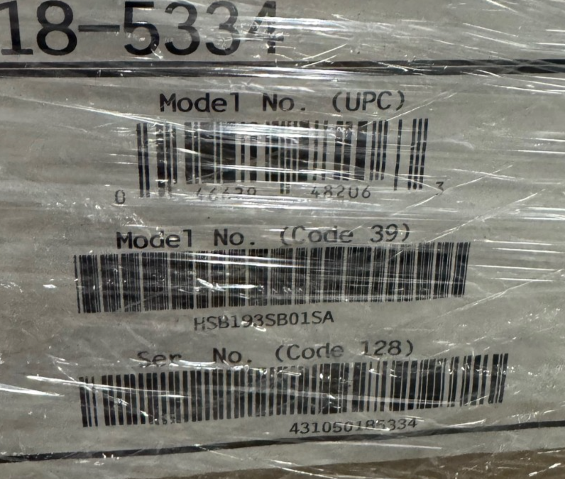 Modine steam or hot water unit Hydronic VA7A Model HSB193SB01SA 115V 1/3 HP1075
