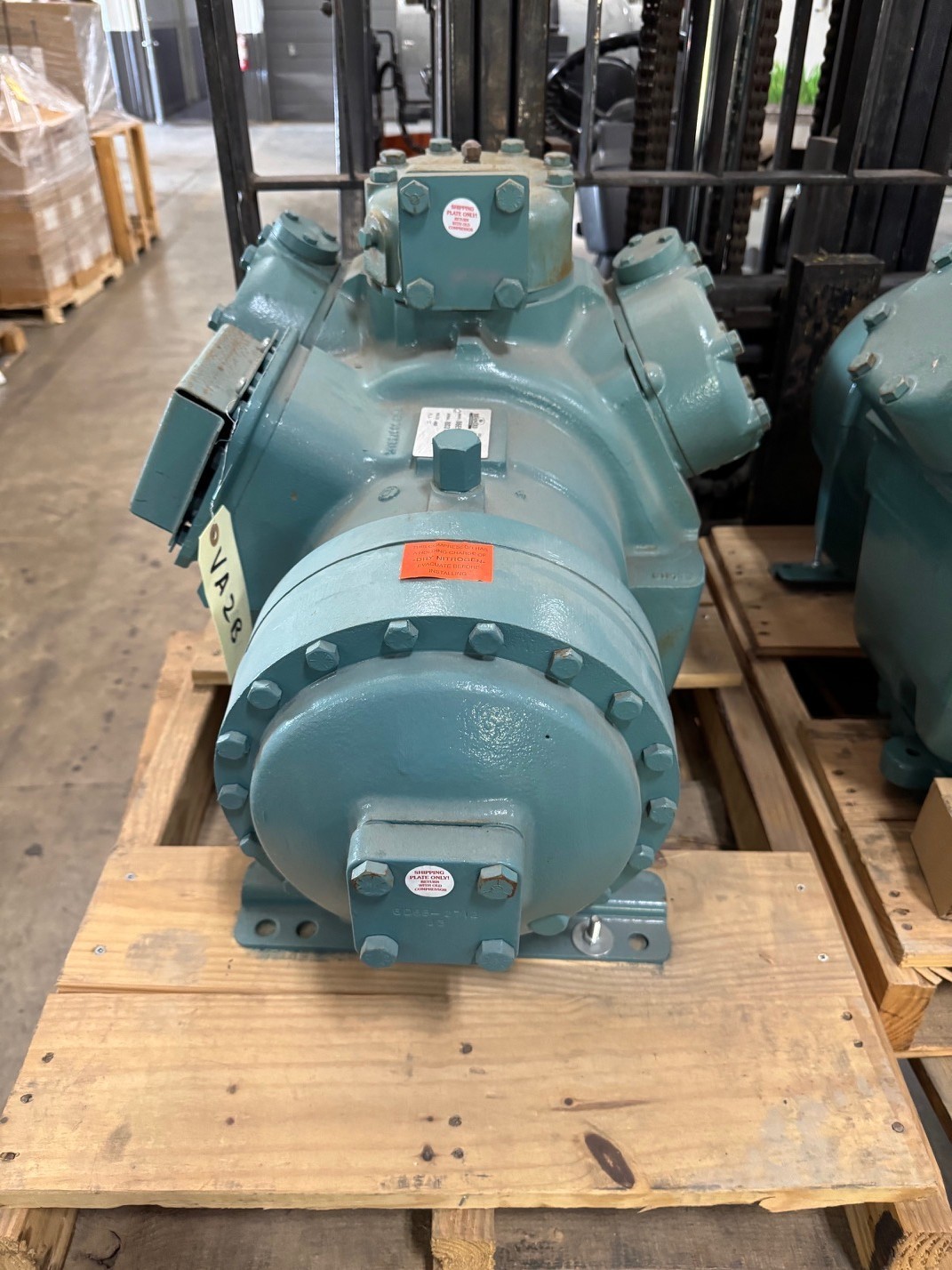 BRAINERD REFRIGERATION SEMI-HERMETIC COMPRESSOR 06ET450360 VA2A & B