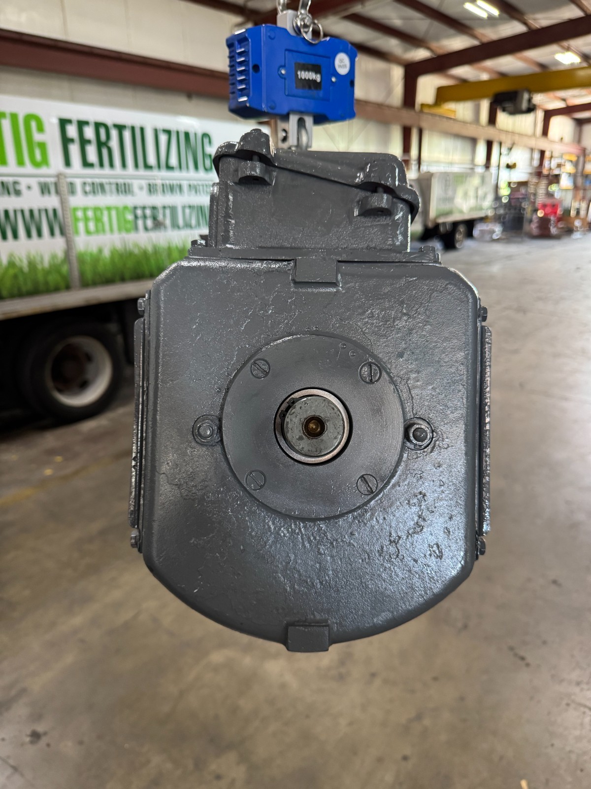PATAY CRANE MOTOR Y1 Y2 7 HP MODEL FLSB 160M6 B5 1200 RPM 254/440 V 3PH 42/20AMP