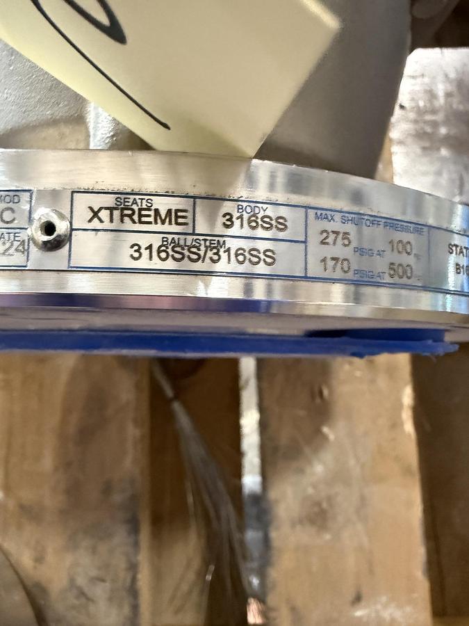 3" 150 RF BALL VALVE FP FIG # 3 9150313600XTZ2 316 BODY