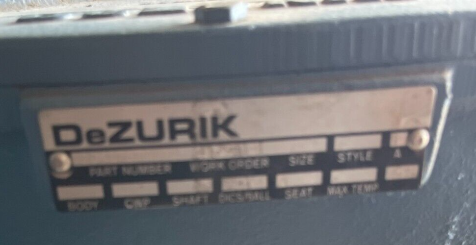 Dezurik Cylinder Operated T-Series Actuator 2094394R001 SIZE 16" 9163477-2