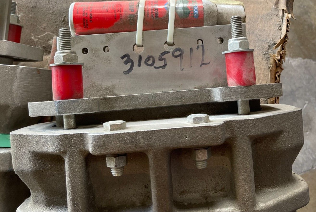10" KNIFE GATE ALUMINUM UNITED CONVEYOR ASH ISOLATION VALVE 2-1918-10311-0000-A