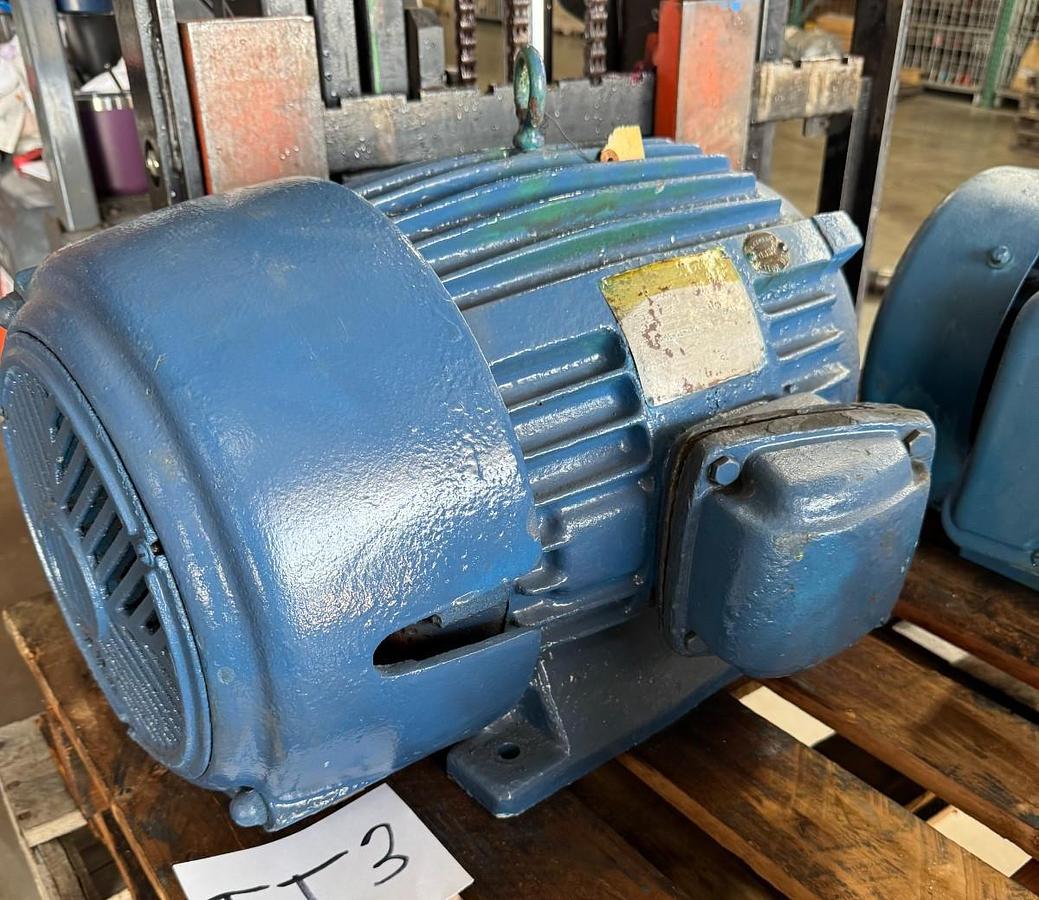 US ELECTRIC MOTORS TT3 10 HP MODEL R1248-01-270 1740 RPM 220/460 V 3 PH 27.5/15.