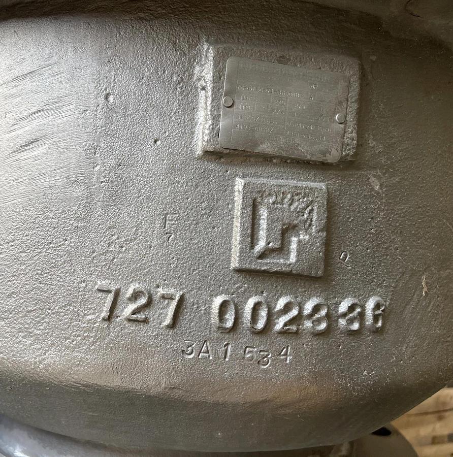 10" 150 RF FP BALL VALVE  NELES JAMESBURY 10-6150-71-3600MB1 316 SS W GEAR