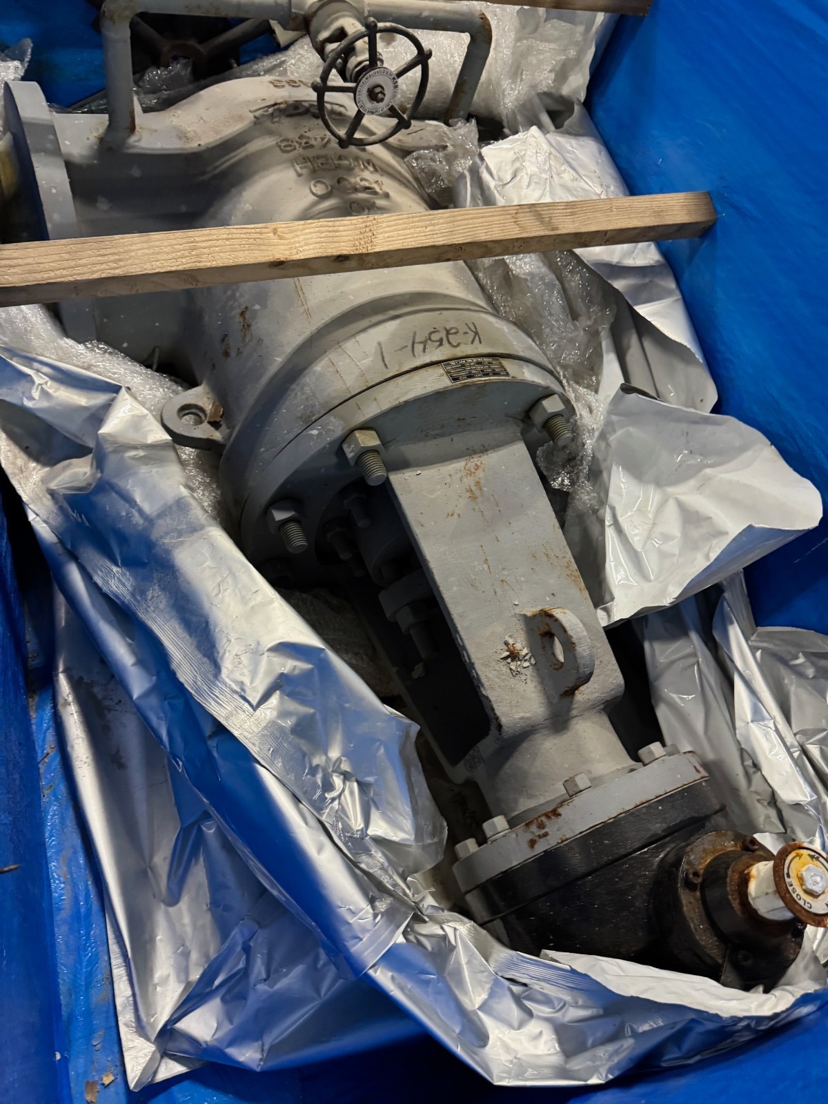 10" 1500 BW PRESSURE SEAL GATE VALVE WCB W GEAR OP P44 47 48 AEGIS