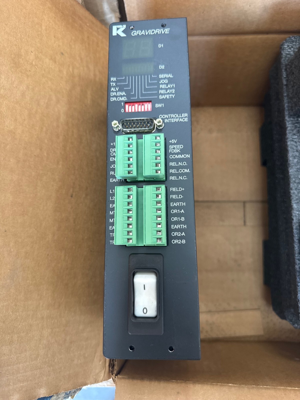 KTRON GRAVIDRIVE CONTROLLER INTERFACE STEPPER MOTOR DRIVE 1XXA B C