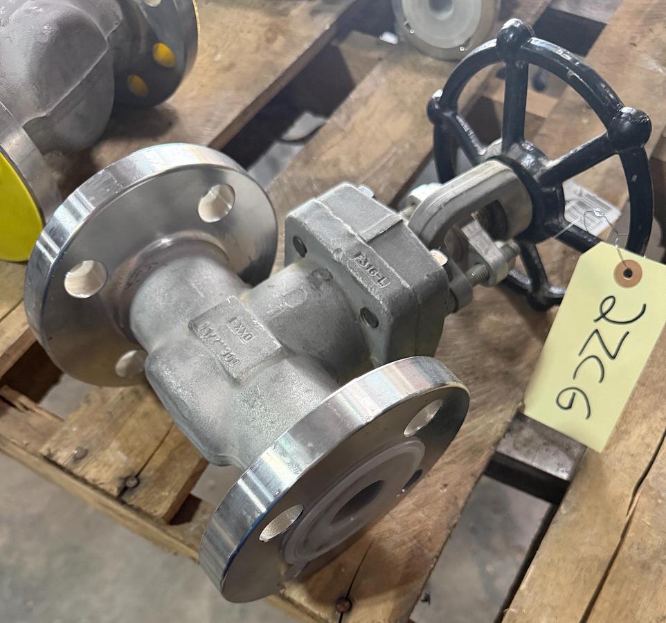 DSI 11/2" 300 RF FS GATE VALVE 316L BODY 316L TRIM