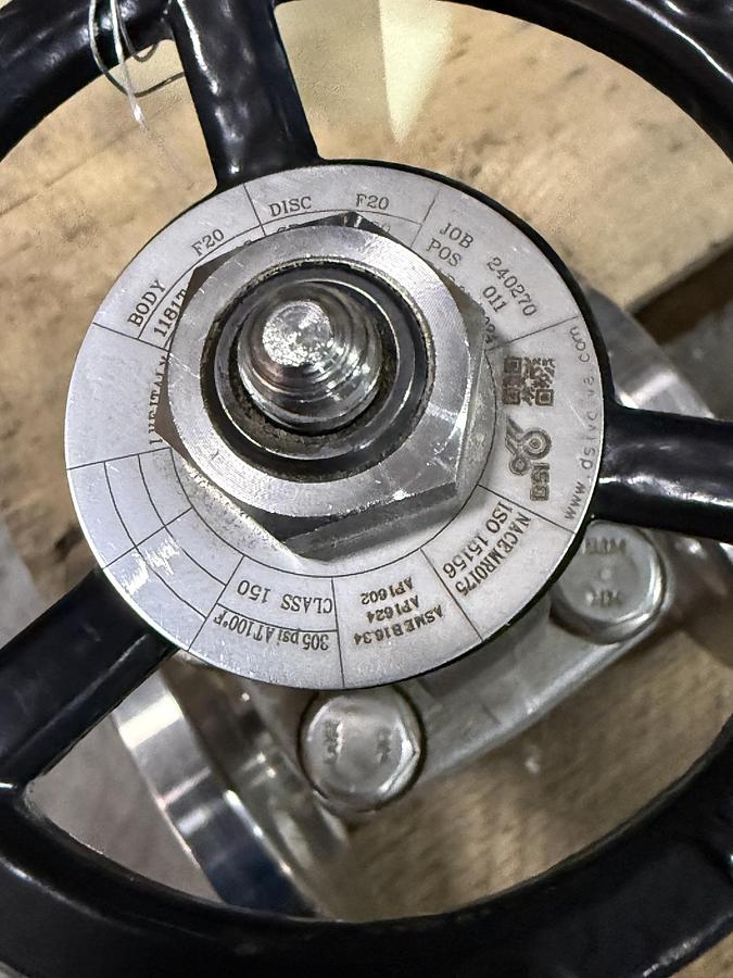 DSI 3/4" 150 RF FS GATE VALVE A-20 BODY A-20 TRIM