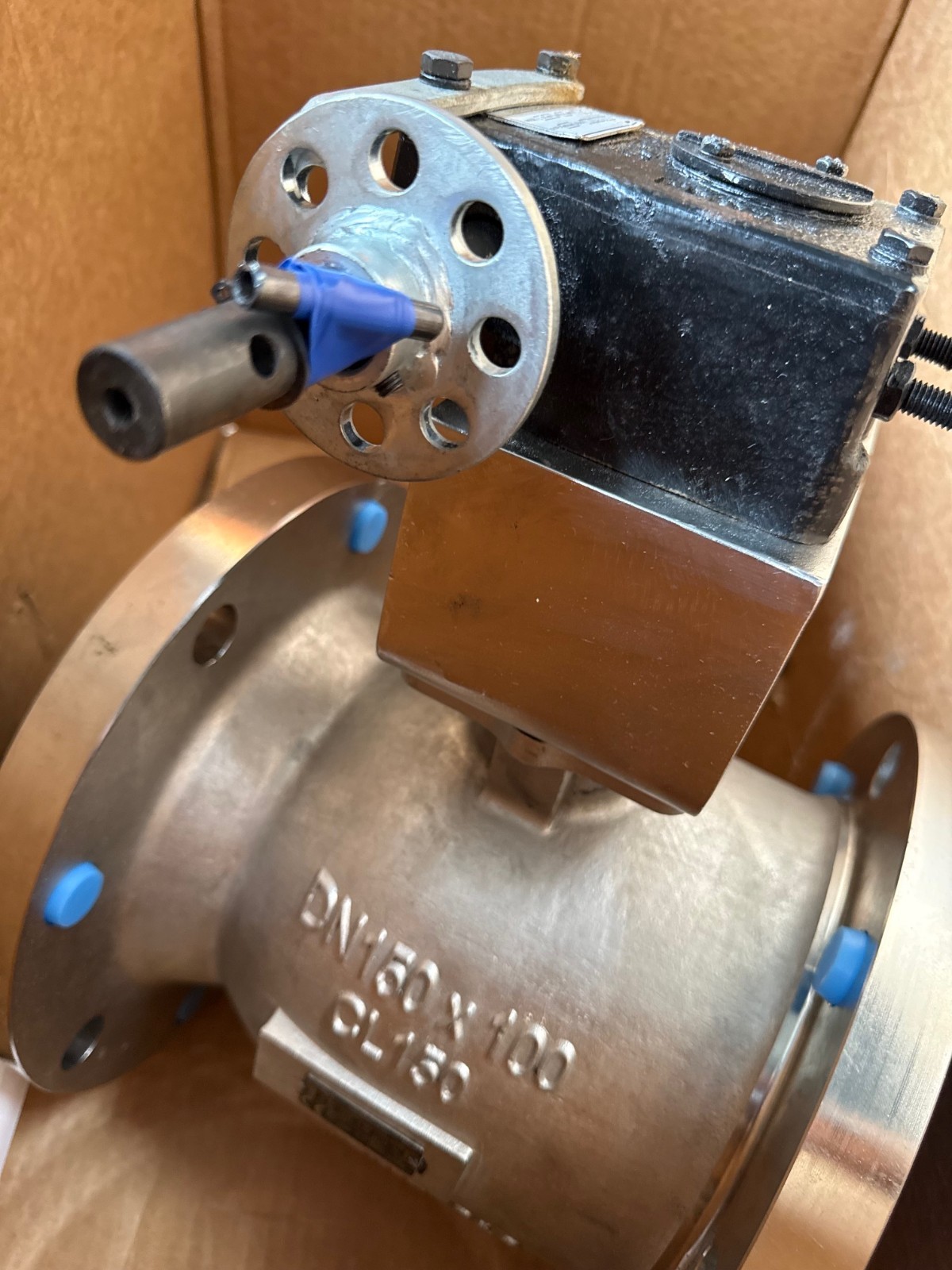 WORCHESTER FLOWSERVE 6" 150 RF FULL PORT BALL VALVE 316 SS BODY 2XPA