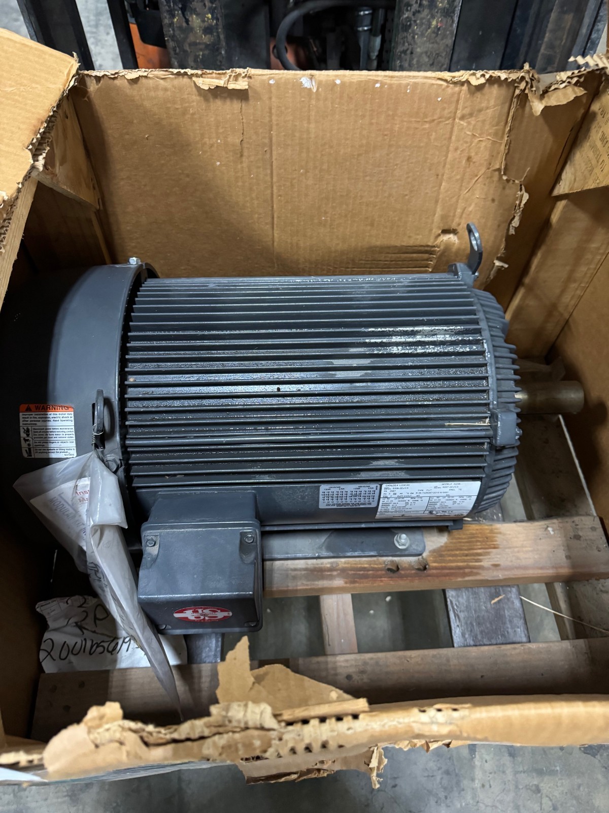 US MOTORS  20 HP MOTOR MODEL U20E2D WA1A  1770 RPM 208-230/460 V 62/31  AMPS
