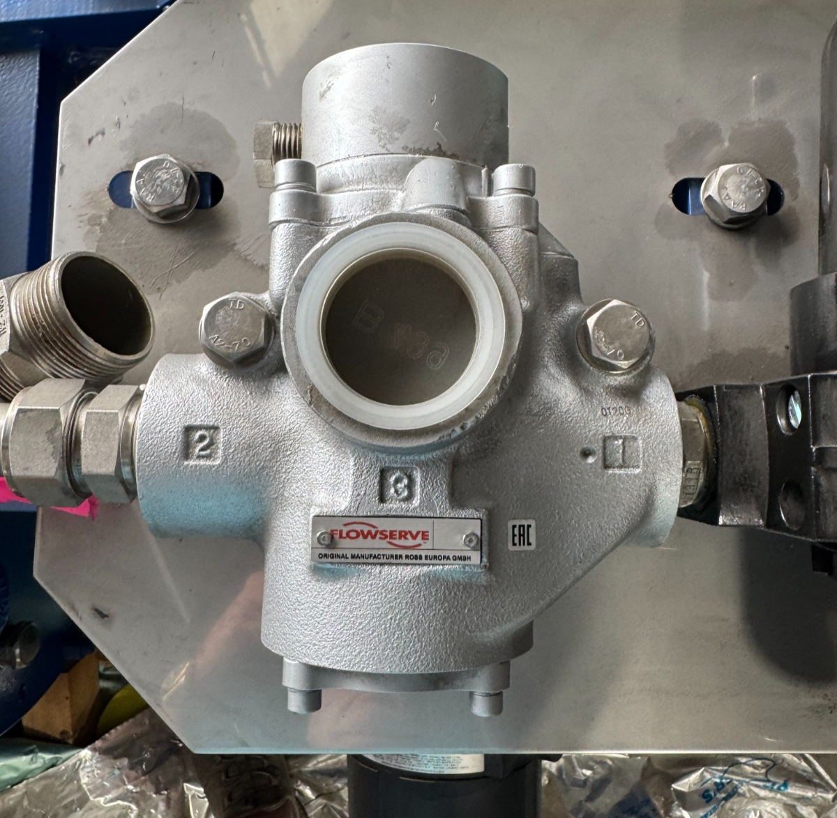 Used LIMITORQUE ACT LPS-30A-585B-FC2-3 W ARGUS 16" 150 RF FP BALL VALVE FK76M
