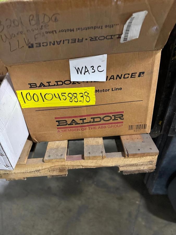 BALDOR INDUSTRIAL Motor 2 HP MODEL L3703 WA3C D 1140 RPM 115/230 V 8.5/4.2 AMP