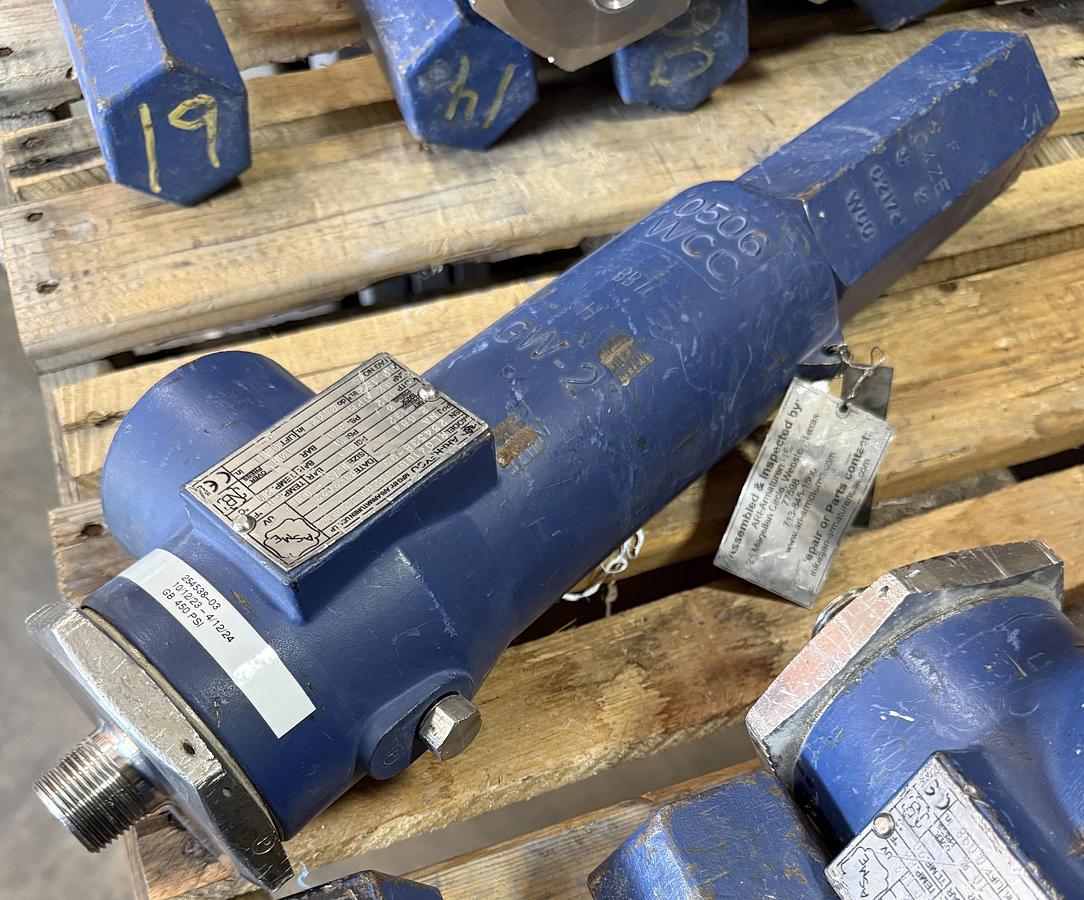 Refurbished ARI-REYCO RELIEF VALVE MODEL RLO41BBFS120AJC0132 3/4" x 2" THD