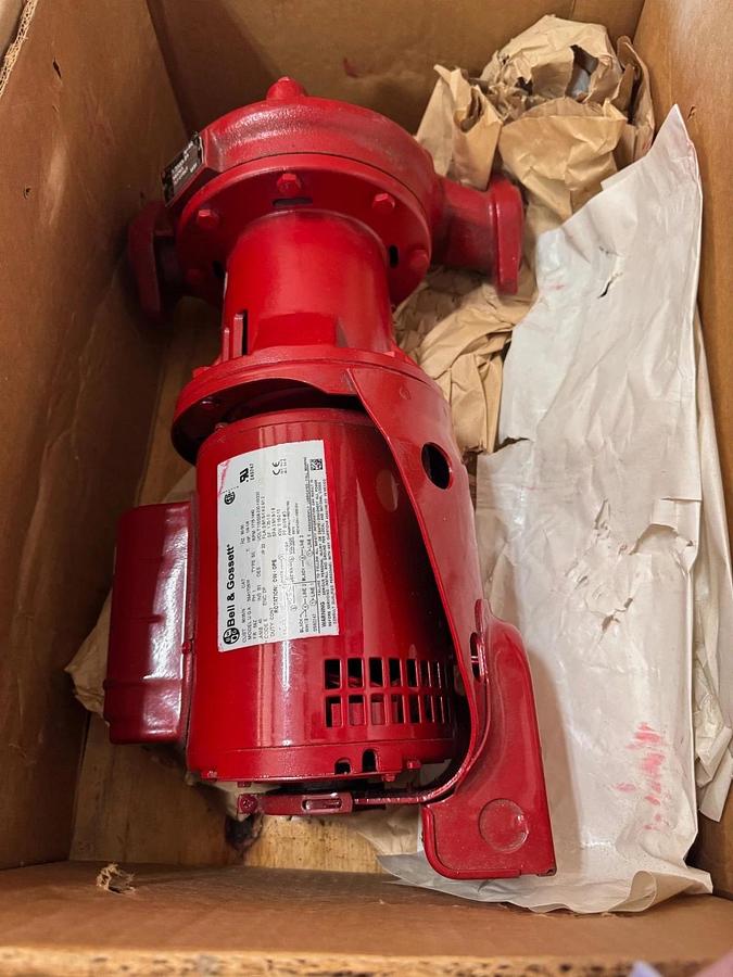 BELL & GOSSETT PUMP 1.25" X 5.25" IMP ZH8 9 SER E604S WEF016LF M81 1/4 HP