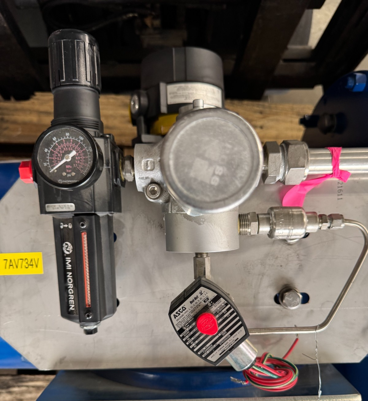 Used LIMITORQUE ACTUATOR LPS-25A-585B-RC2-3 with  ARGUS 6" 900 RF FP BALL VALVE
