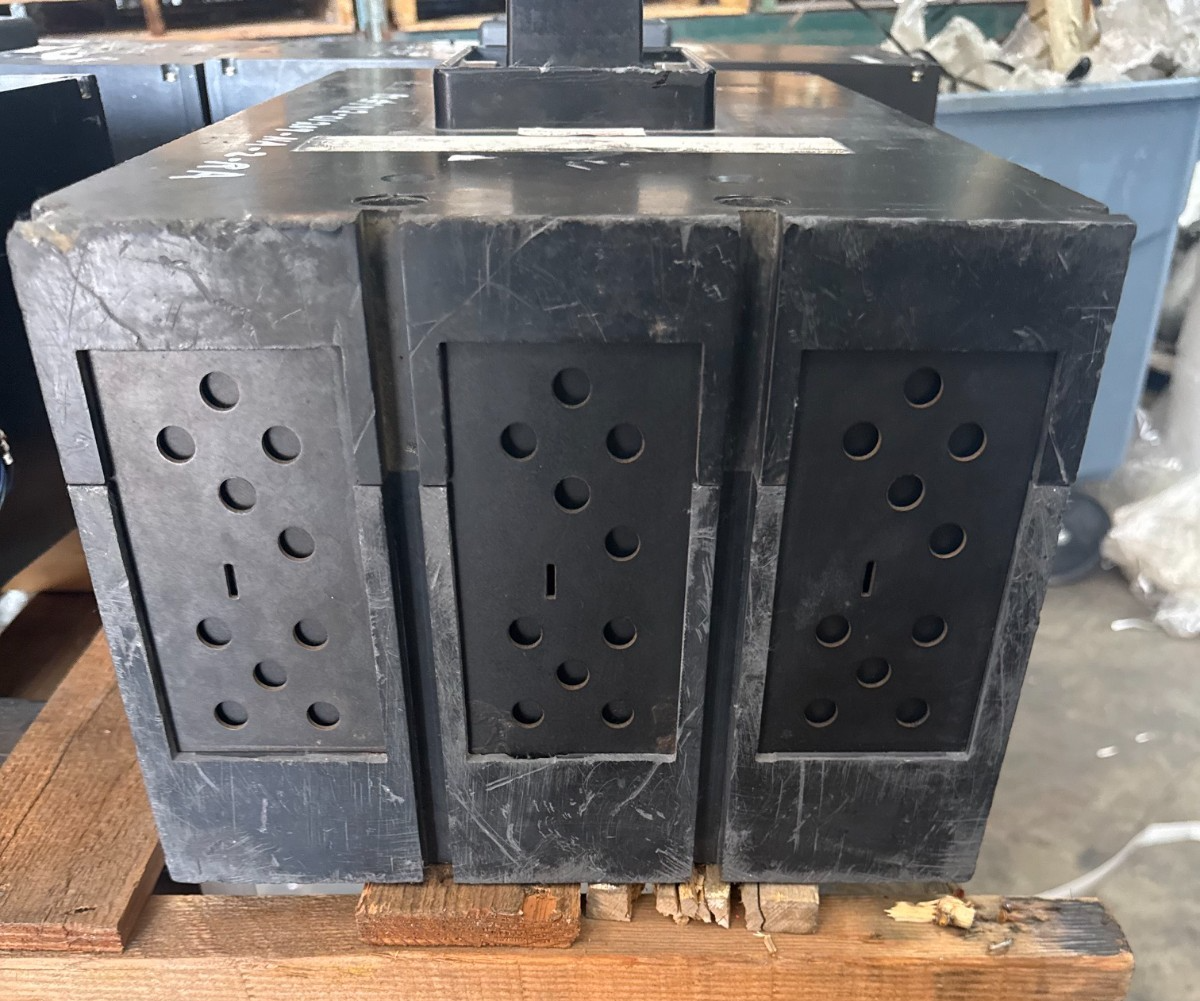 Refurbished Westinghouse 2000 AMP BREAKER PC32000F 2KA PC FRAME 3P 600V 1600A TRIP 2YW1