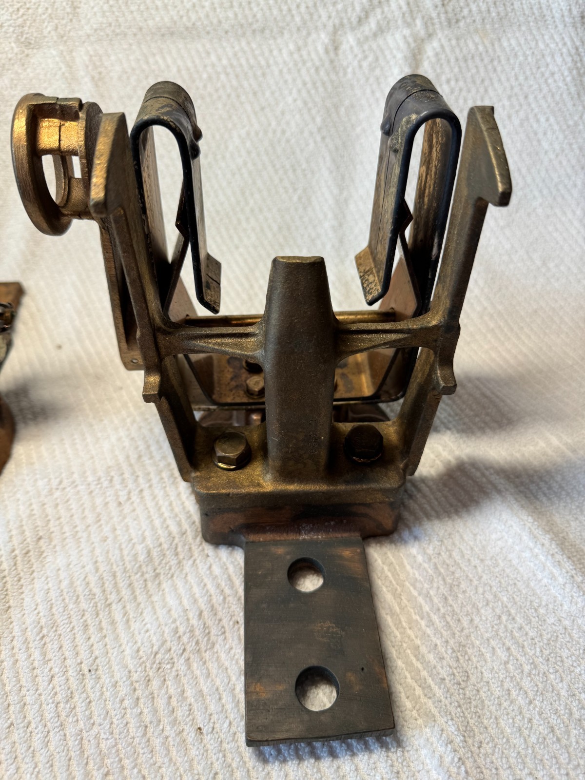 S&C SM-5 4" LOCKING POWER FUSE CLIP ASSEMBLY ZZ7 5/15KV SINGLE BARREL  # 87509R2