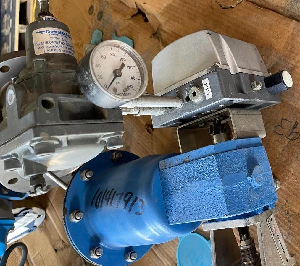 2" 150 RF CONTROL BALL VALVE 317 SS NELES RECA022UUST W/ METSO QUADRA POWR